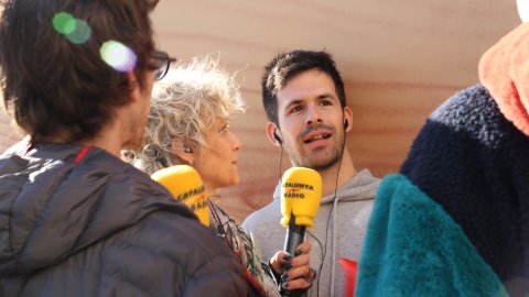Programa especial de Nadal i Tió Solidari de Catalunya Ràdio a l'Hospital de Nens de Sant Joan de Déu amb 'El matí de Catalunya Ràdio. Esplugues de Llobregat. 24 de desembre de 2019