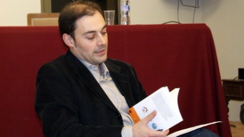 Presentació del llibre Nació.cat, de Saül Gordillo, a la seu d'Òmnium Cultural a Mataró. 20 de febrer de 2008