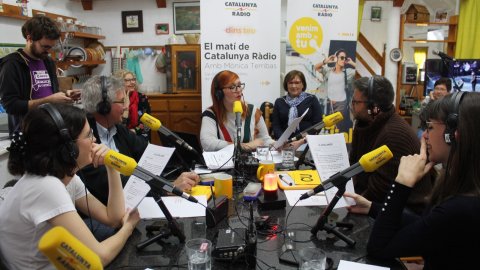 Programa especial d'El matí de Catalunya Ràdio pel Dia Mundial de la Ràdio des d'una barraca del Poblenou del Delta. Amposta. 13 de febrer de 2020