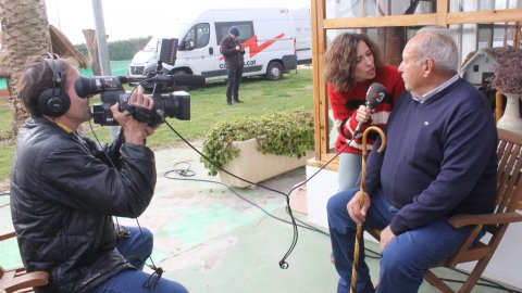Programa especial d'El matí de Catalunya Ràdio pel Dia Mundial de la Ràdio des d'una barraca del Poblenou del Delta. Amposta. 13 de febrer de 2020