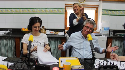 Programa especial d'El matí de Catalunya Ràdio pel Dia Mundial de la Ràdio des d'una barraca del Poblenou del Delta. Amposta. 13 de febrer de 2020