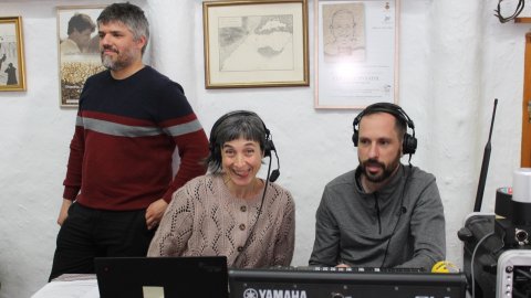 Programa especial d'El matí de Catalunya Ràdio pel Dia Mundial de la Ràdio des d'una barraca del Poblenou del Delta. Amposta. 13 de febrer de 2020