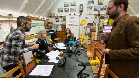 Programa especial d'El matí de Catalunya Ràdio pel Dia Mundial de la Ràdio des d'una barraca del Poblenou del Delta. Amposta. 13 de febrer de 2020
