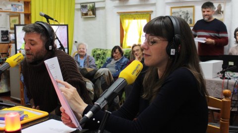 Programa especial d'El matí de Catalunya Ràdio pel Dia Mundial de la Ràdio des d'una barraca del Poblenou del Delta. Amposta. 13 de febrer de 2020