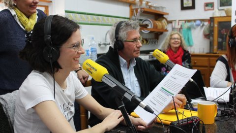 Programa especial d'El matí de Catalunya Ràdio pel Dia Mundial de la Ràdio des d'una barraca del Poblenou del Delta. Amposta. 13 de febrer de 2020