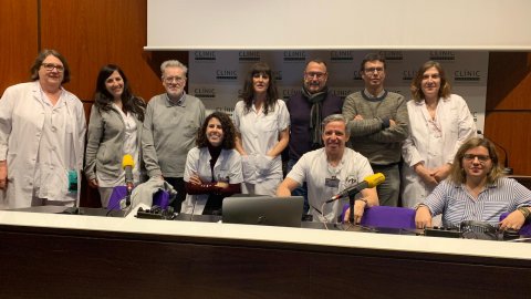 Programa especial de La nit dels ignorants 3.0, amb Xavier Solà, pel Dia Mundial de la Ràdio des de l'Hospital Clínic. Barcelona. 13 de febrer de 2020