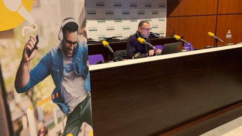 Programa especial de La nit dels ignorants 3.0, amb Xavier Solà, pel Dia Mundial de la Ràdio des de l'Hospital Clínic. Barcelona. 13 de febrer de 2020