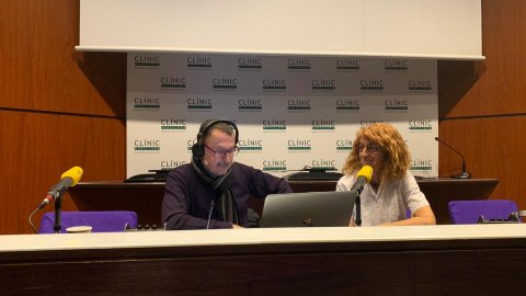 Programa especial de La nit dels ignorants 3.0, amb Xavier Solà, pel Dia Mundial de la Ràdio des de l'Hospital Clínic. Barcelona. 13 de febrer de 2020