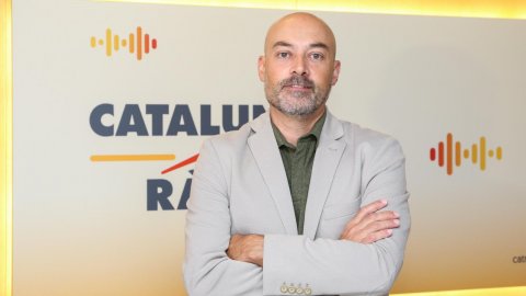 El director de Catalunya Ràdio, Saül Gordillo, presenta les novetats de la temporada 2020-2021. Barcelona. 28 d'agost de 2020