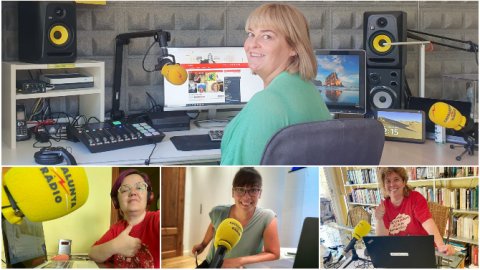 Mariola Dinarès, del Popap, de Catalunya Ràdio, temporada 2020-2021, en format confinat. 31 d'agost de 2020