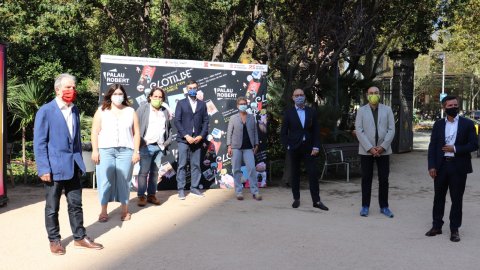 El director de Catalunya Ràdio, Saül Gordillo, assisteix a la presentació del Festival ClotildeFest en què hi participat l'emissora iCat, al Palau Robert. Barcelona. 15 de setembre de 2020