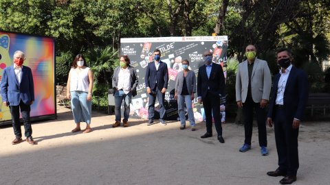 El director de Catalunya Ràdio, Saül Gordillo, assisteix a la presentació del Festival ClotildeFest en què hi participat l'emissora iCat, al Palau Robert. Barcelona. 15 de setembre de 2020