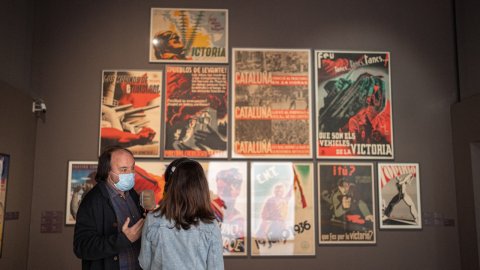 Programa especial d'El matí de Catalunya Ràdio, amb Laura Rosel, des del Museu Nacional d'Art de Catalunya (MNAC) en el marc de la campanya dels mitjans públics Impulsem la cultura. Barcelona. 30 d'abril de 2021