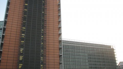 Comissió Europea, edifici Berlaymont. Brussel·les. 18 de desembre de 2007