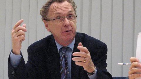 Manel Camós, director de la representació a Barcelona de la Comissió Europea. Brussel·les. 17 de desembre de 2007 