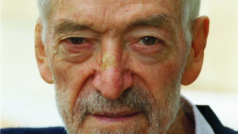 Vicenç Ferrer, cooperant a l'Índia. Calella. 14 de novembre de 1998