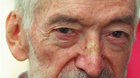 Vicenç Ferrer, cooperant a l'Índia. Calella. 14 de novembre de 1998