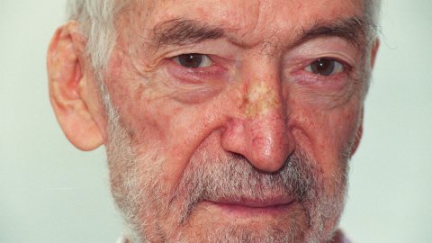 Vicenç Ferrer, cooperant a l'Índia. Calella. 14 de novembre de 1998