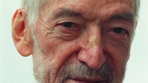 Vicenç Ferrer, cooperant a l'Índia. Calella. 14 de novembre de 1998