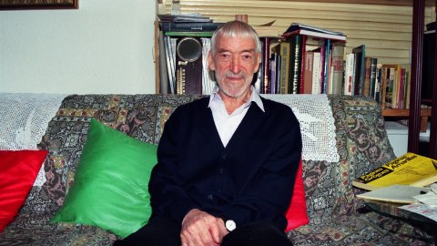 Vicenç Ferrer, cooperant a l'Índia. Calella. 14 de novembre de 1998