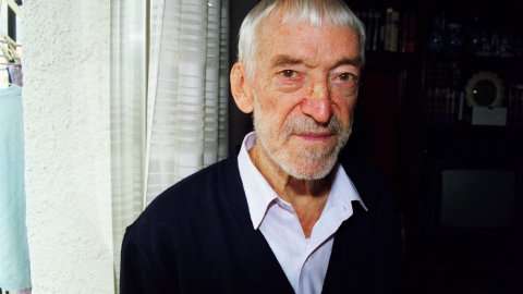 Vicenç Ferrer, cooperant a l'Índia. Calella. 14 de novembre de 1998