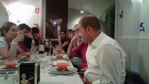 Sopar amb periodistes del col·lectiu de periodistes i assessors de comunicació usuaris de Twitter #canallesca. Tarragona. 2 de juny de 2011