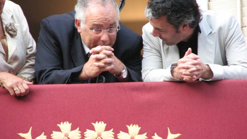 Joan Antoni Baron i Sergi Penedès, a La Crida. Les Santes. Mataró. 25 de juliol de 2008