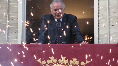 Joan Antoni Baron, a La Crida. Les Santes. Mataró. 25 de juliol de 2008