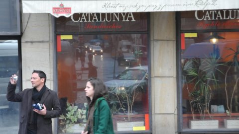 Bar Catalunya, a Praga. 3 de març de 2009
