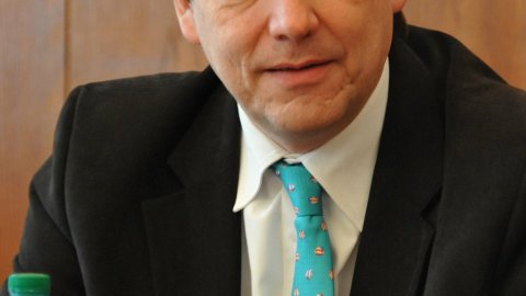 Tomás Zídek, viceministre d'Economia de Txèquia. Ministeri d'Economia. 3 de març de 2009