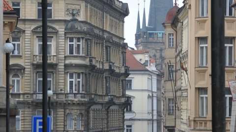 Tramvia a Praga. 3 de març de 2009