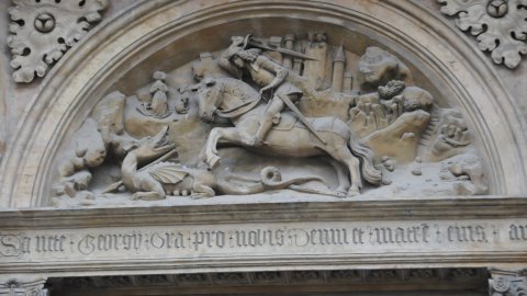 Sant Jordi a Praga. 3 de març de 2009