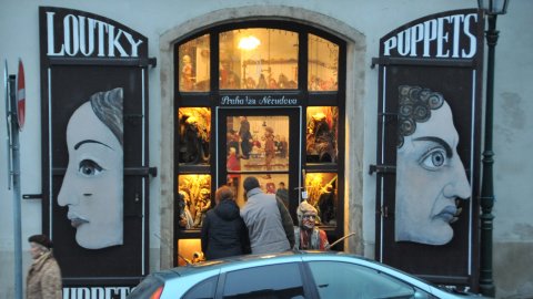 Botiga de Praga. 3 de març de 2009