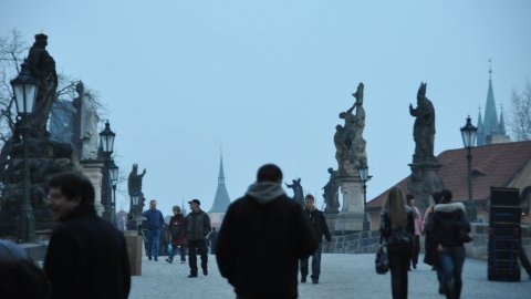 Pont de Carles de Praga. 3 de març de 2009