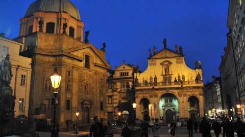 Praga de nit. 3 de març de 2009