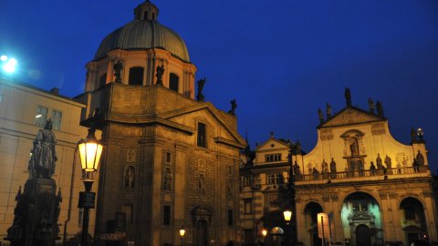 Praga de nit. 3 de març de 2009