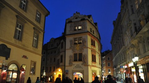 Praga de nit. 3 de març de 2009