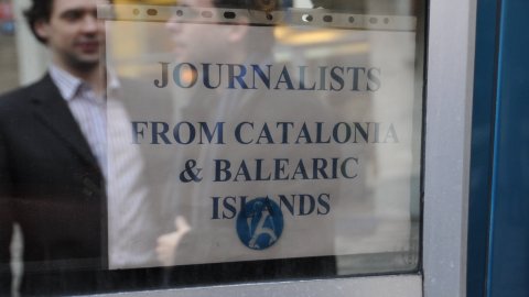 Viatge periodistes catalans a Praga. 4 de març de 2009