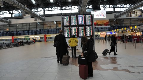 Aeroport de Praga. 4 de març de 2009