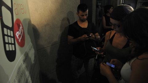 Les Santes. Desvetllament bellugós. Nit Boja. Mataró. 25 de juliol de 2010