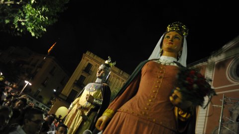 Les Santes. Desvetllament bellugós. Nit Boja. Mataró. 26 de juliol de 2010
