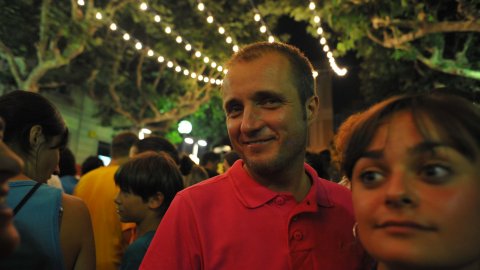 Les Santes. Desvetllament bellugós. Nit Boja. Francesc Santiago. Mataró. 26 de juliol de 2010