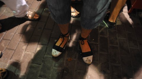 Les Santes. Desvetllament bellugós. Nit Boja. Mataró. 26 de juliol de 2010