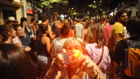 Les Santes. Desvetllament bellugós. Nit Boja. Mataró. 26 de juliol de 2010