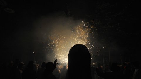Les Santes. Desvetllament bellugós. Nit Boja. Mataró. 26 de juliol de 2010