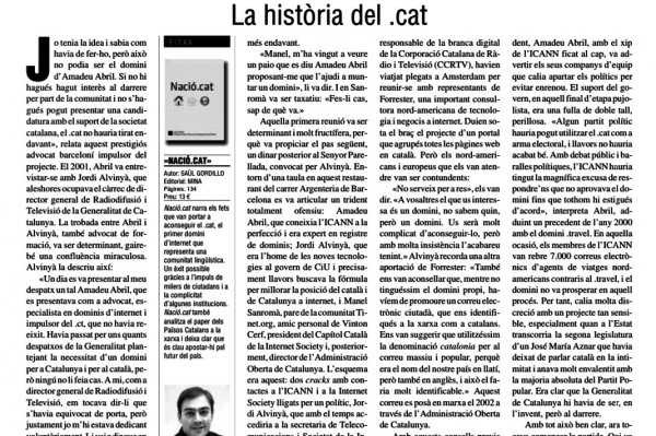 PRESÈNCIA | La història del .cat | 22 de juny de 2007 #RevistaPresència