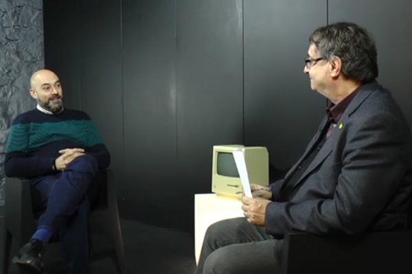Entrevista a L'internauta, a la redacció de Vilaweb, el gener del 2017