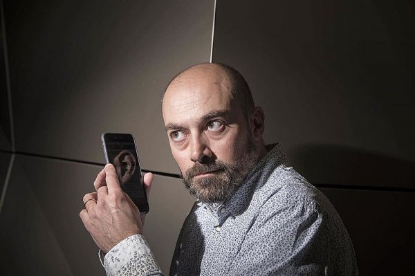 Foto de Gianluca Battista per a l'entrevista a El País amb Pere Ríos del 3 de febrer de 2016