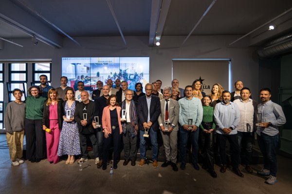 Premis Emprenedors Revolució 4.0 Catalunya Ràdio 2022 a l'antiga fàbrica Damm