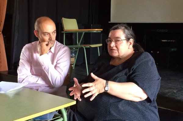 Conversa amb Carme Junyent el 8 de juliol de 2015